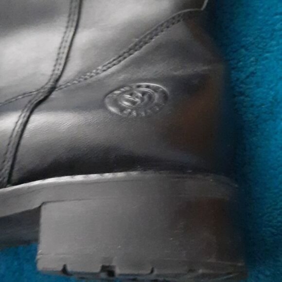 Santana Canada Palomino Black Zip Up Riding Boot Size 6 - Picture 11 of 16